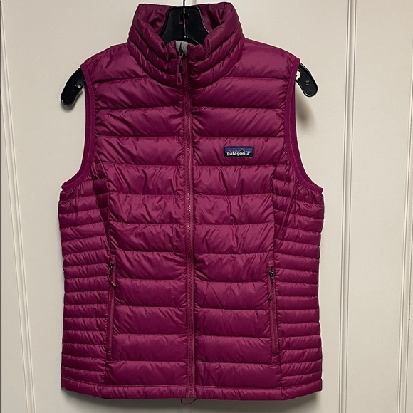 Patagonia Jackets & Blazers - Patagonia Magenta Quilted Down Vest